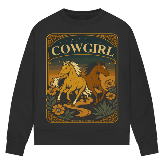 Cowgirl - Damen Premium Bio Sweatshirt