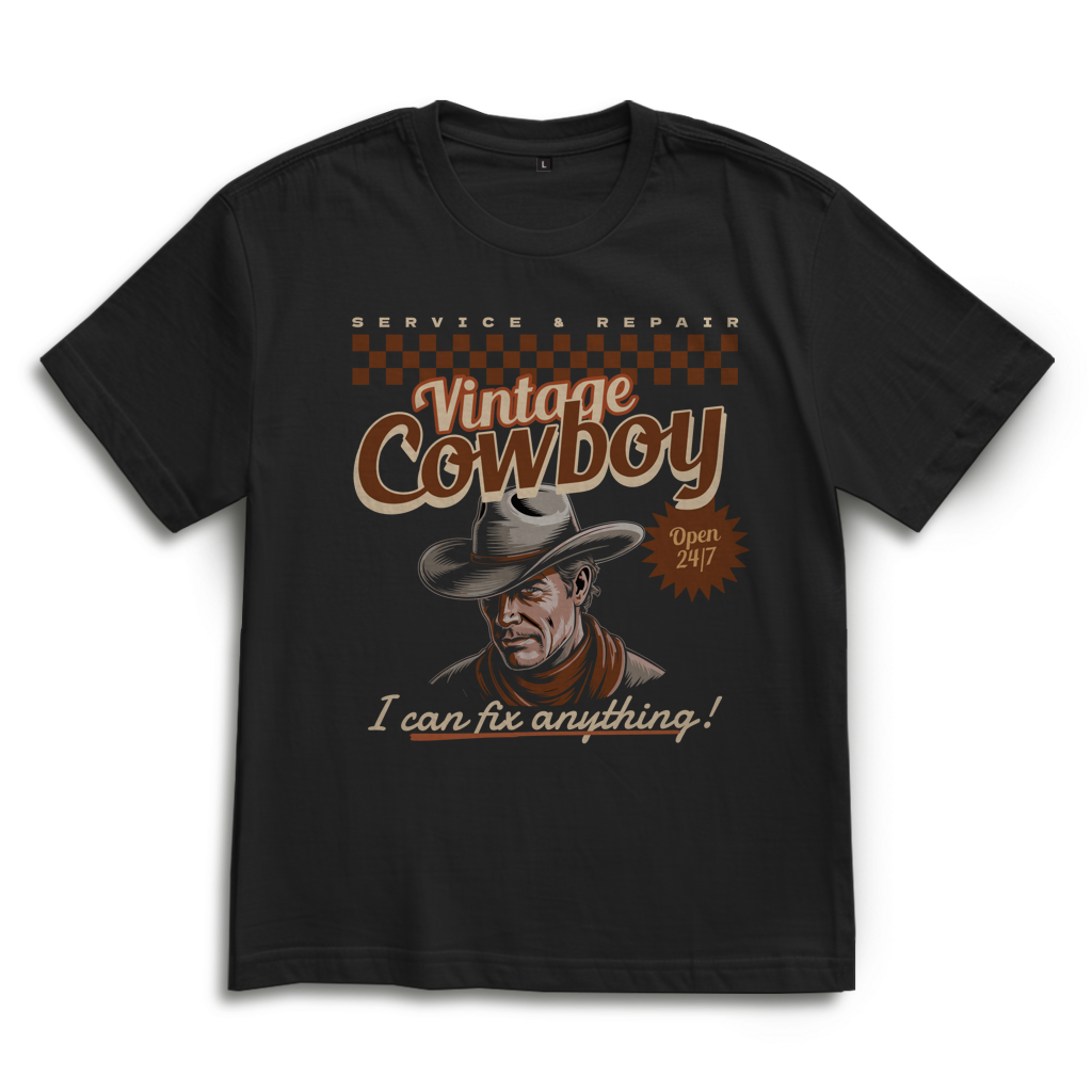 V Cowboy - Oversize T-Shirt