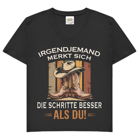 Schrima - Damen Basic V-Neck T-Shirt