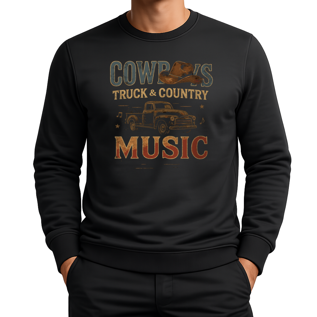 Truck & Country – Countrymusik Sweatshirt
