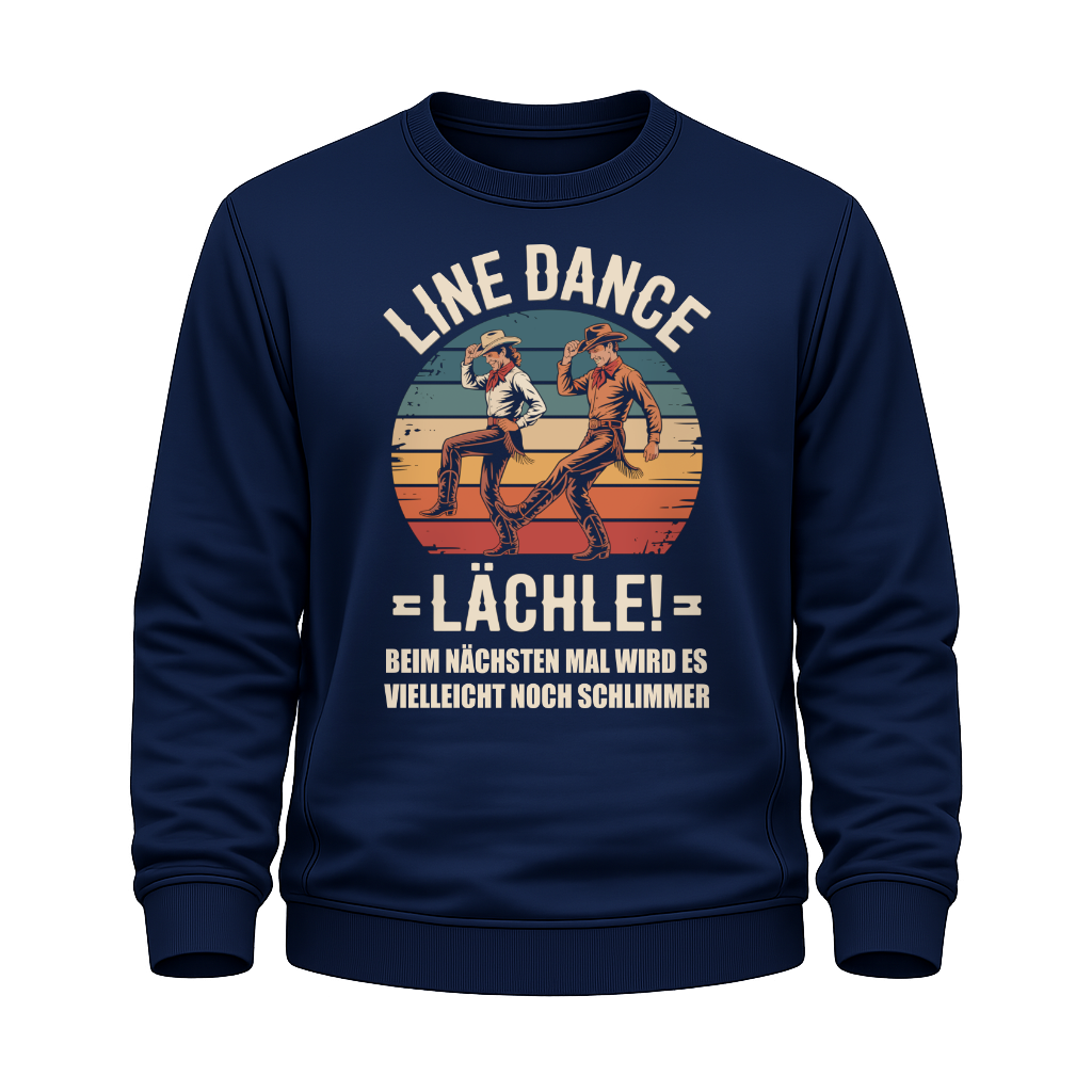 Lächle! – Line Dance Sweatshirt