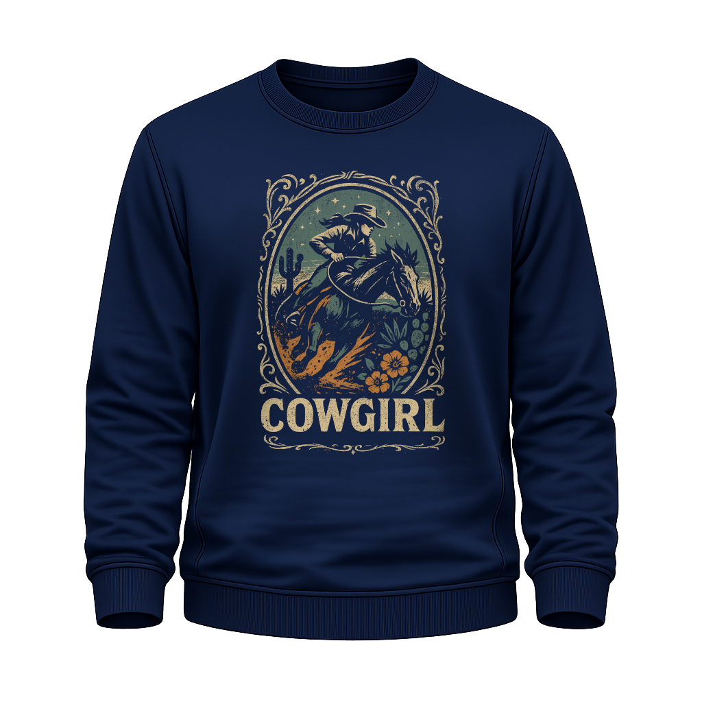 Cowgirl Rodeo – Western Sweatshirt