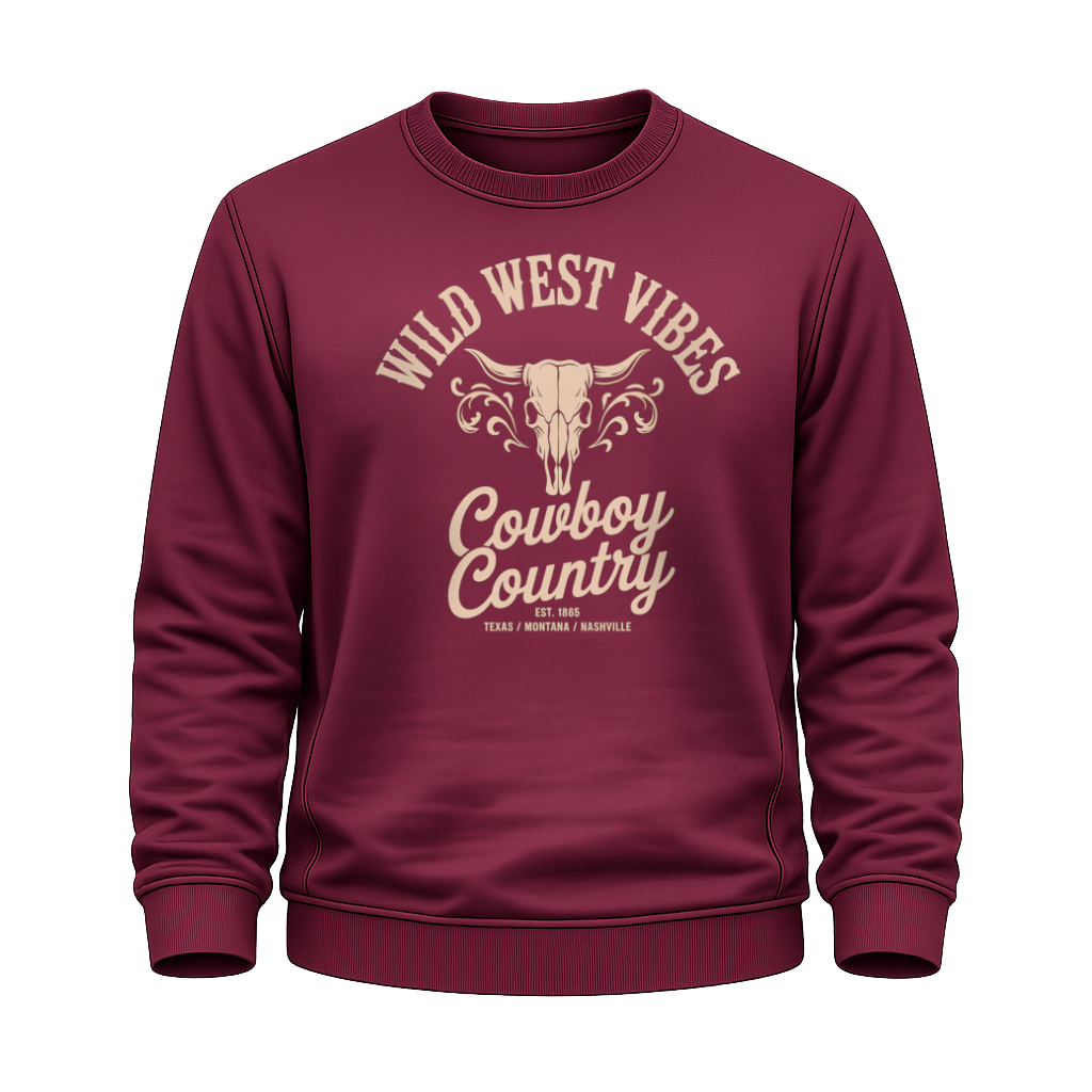 Cowboy Country – Western Sweatshirt