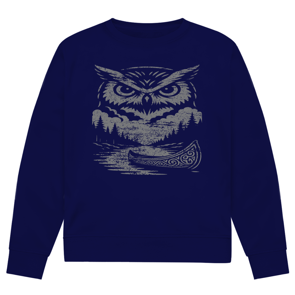 Owl - Herren Premium Bio Sweatshirt