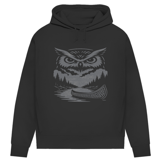 Owl - Damen Premium Bio Hoodie