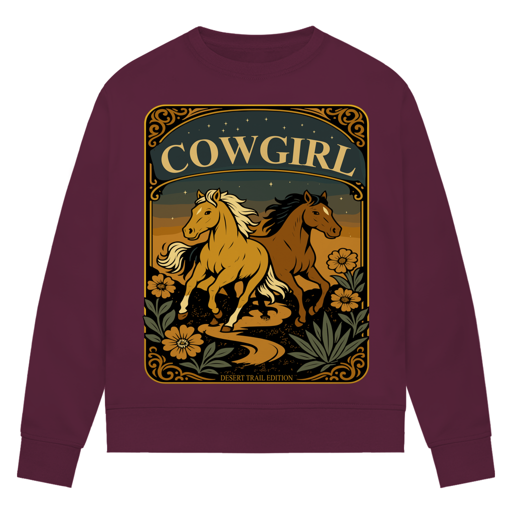 Cowgirl - Damen Premium Bio Sweatshirt