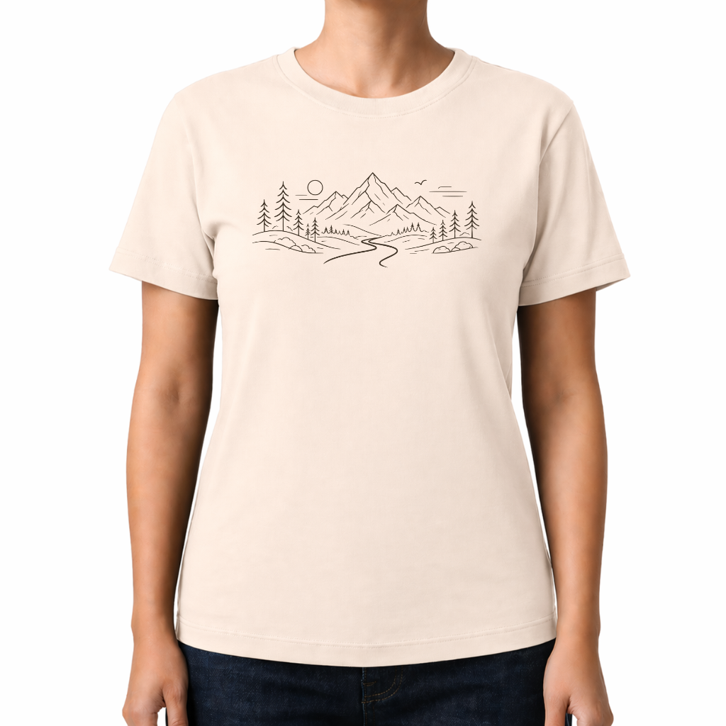 Bergpfad – Wander T‑Shirt