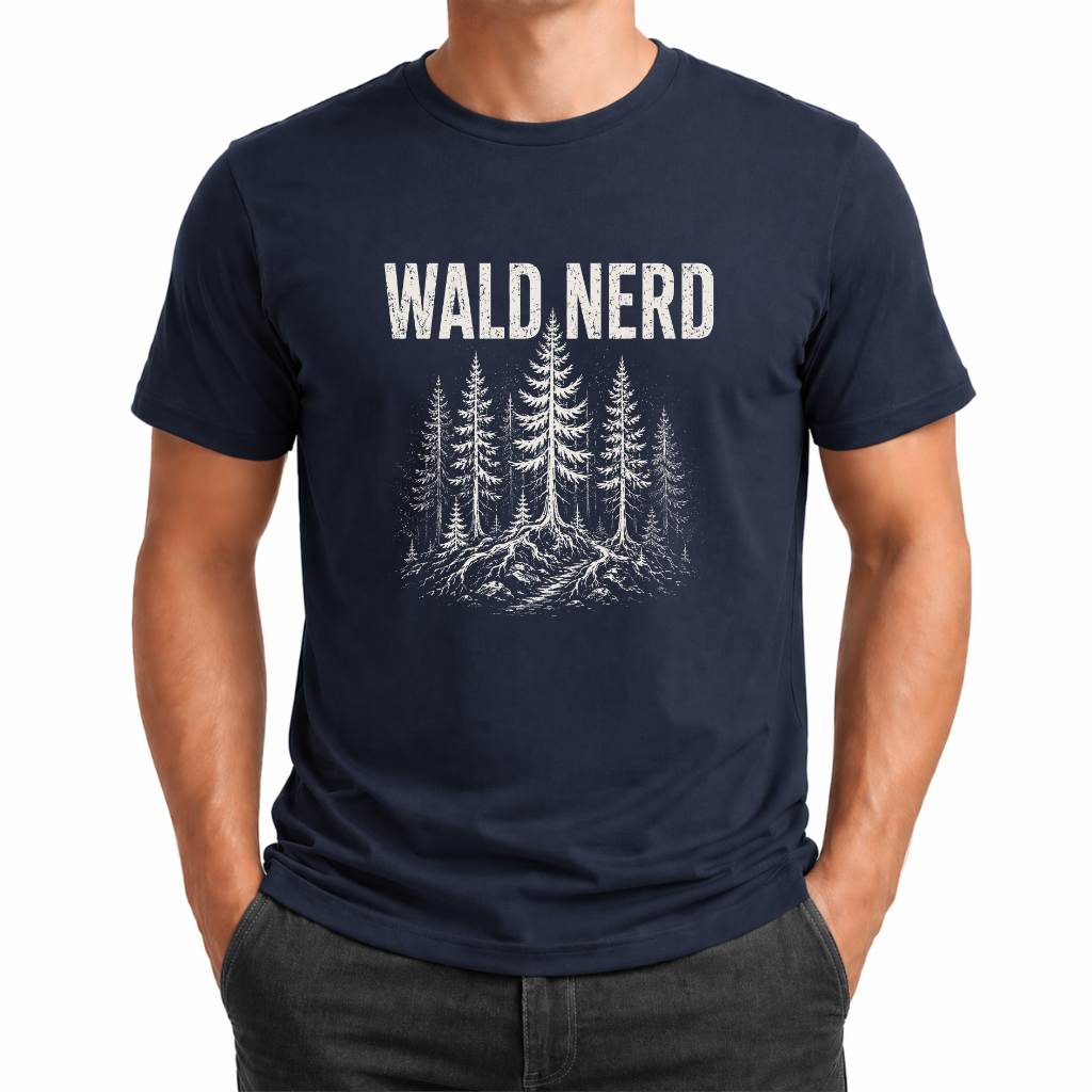 Wald Nerd – Natur T-Shirt