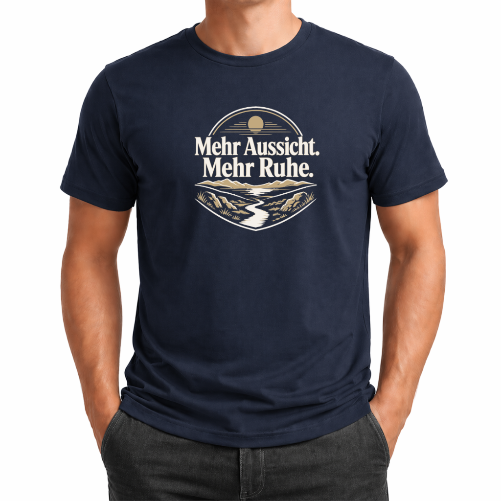 Mehr Aussicht – Wander T-Shirt