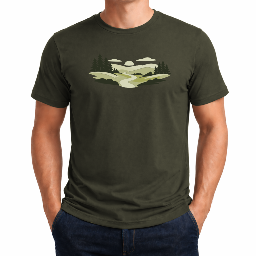 Waldweg – Wander T‑Shirt