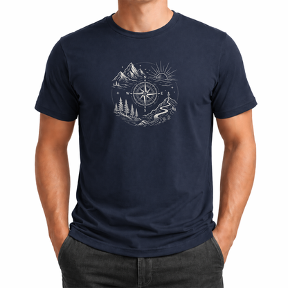 Wanderkompass – Wander T‑Shirt