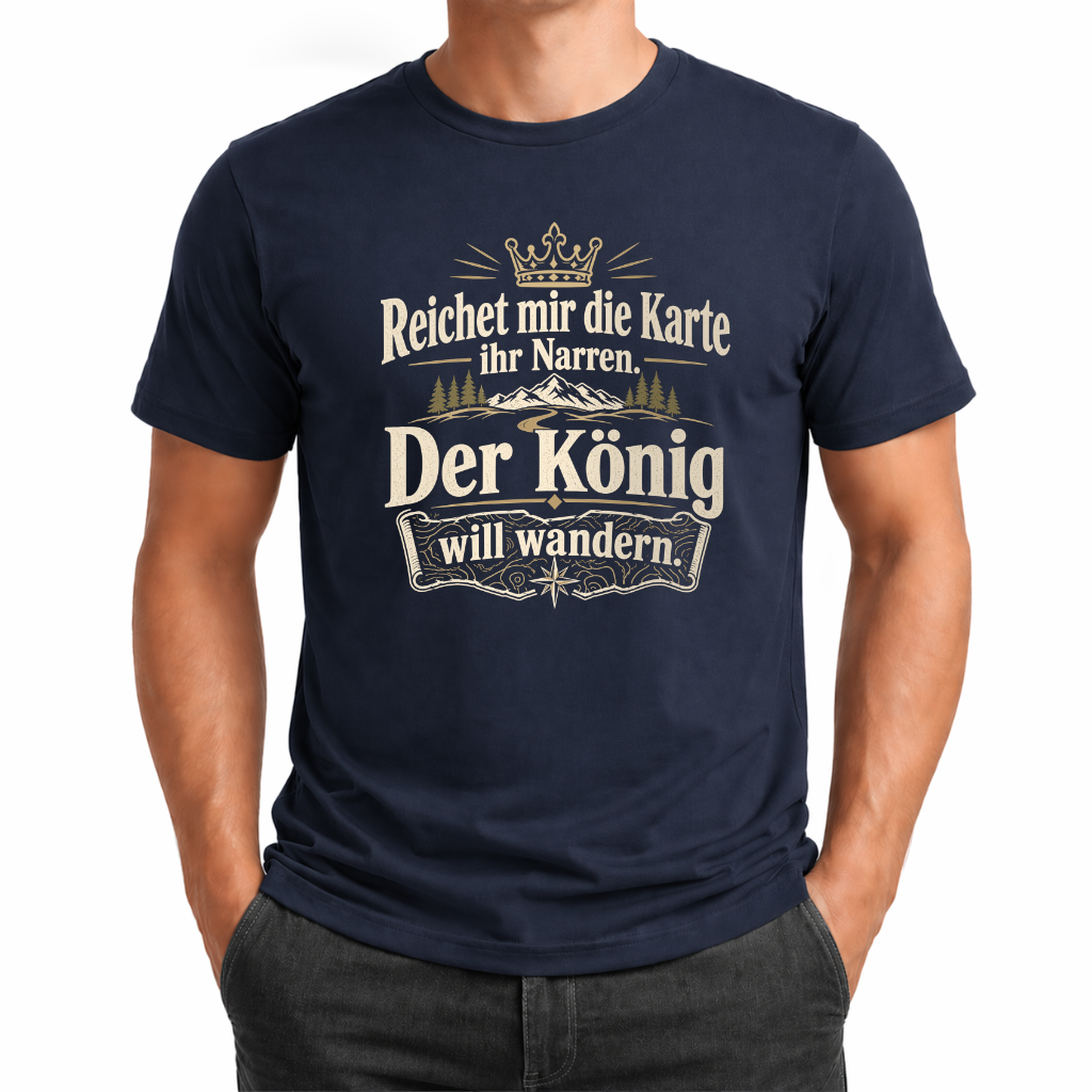 Reichet mir die Karte – Wander T‑Shirt