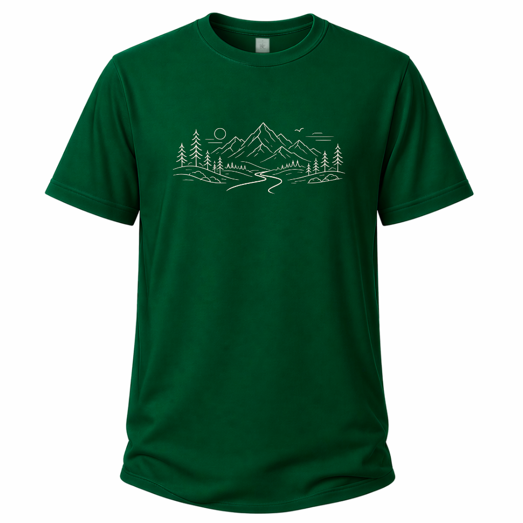 Bergpfad – Wander T‑Shirt