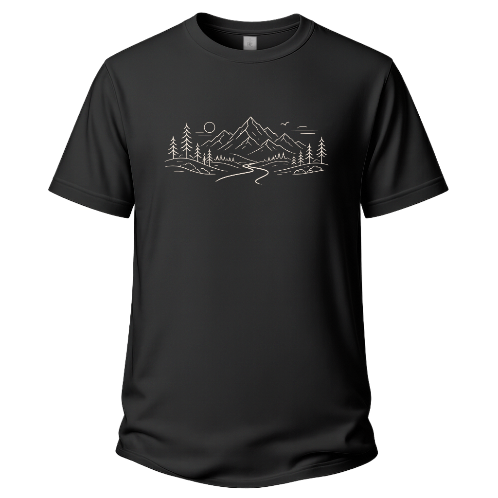 Bergpfad – Wander T‑Shirt