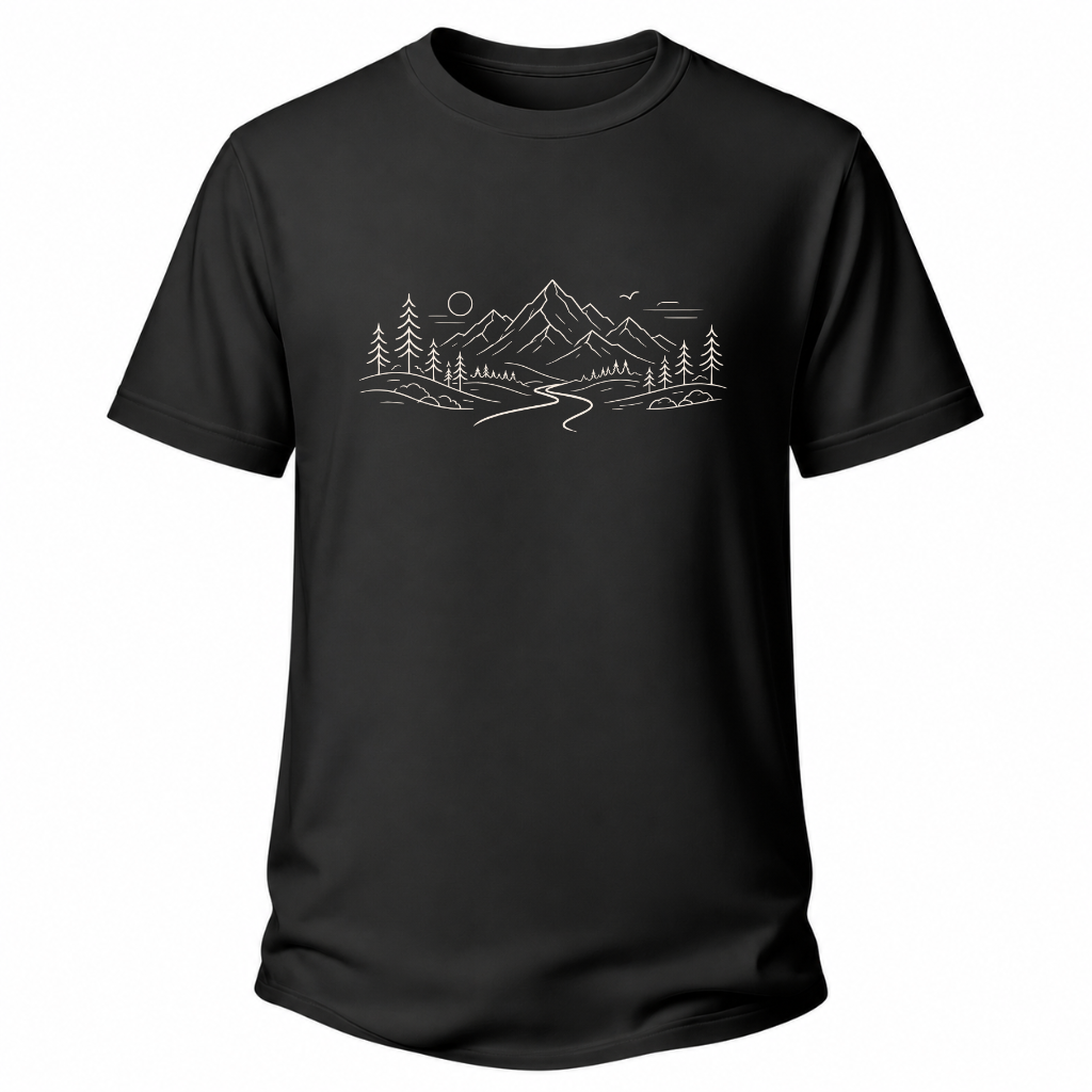 Bergpfad – Wander T‑Shirt
