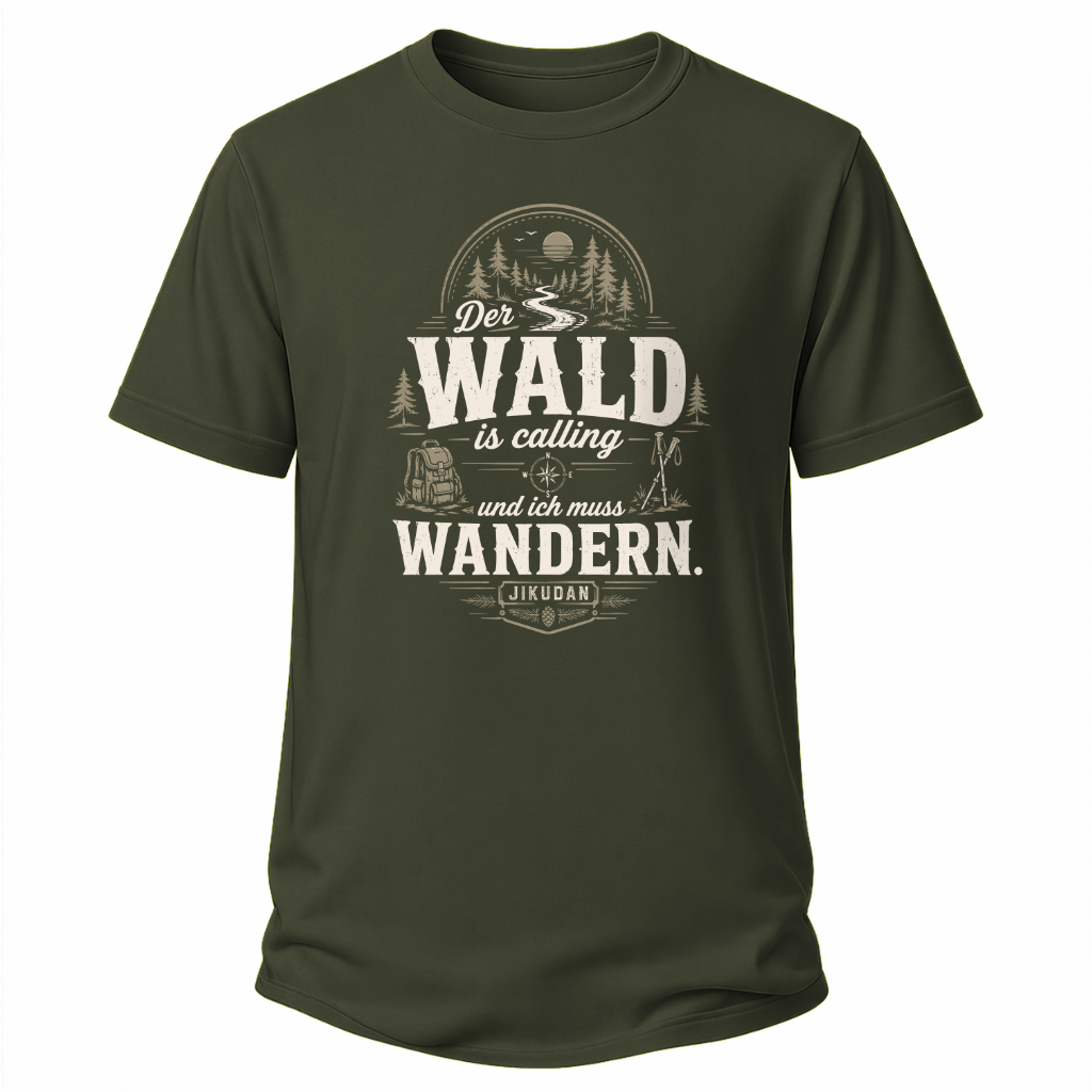 Der Wald is calling – Wander T-Shirt