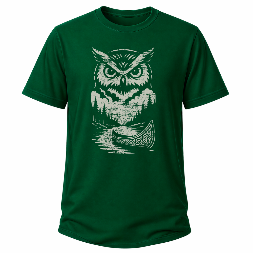 Eule & Kanu – Natur T-Shirt