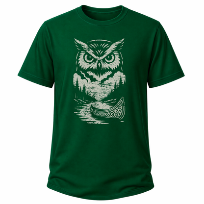 Eule & Kanu – Natur T-Shirt