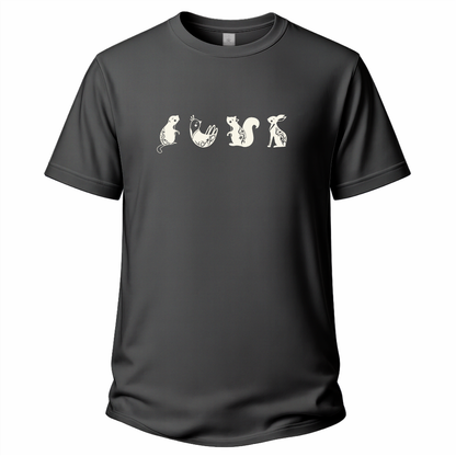 Vier Tiere – Wander T‑Shirt