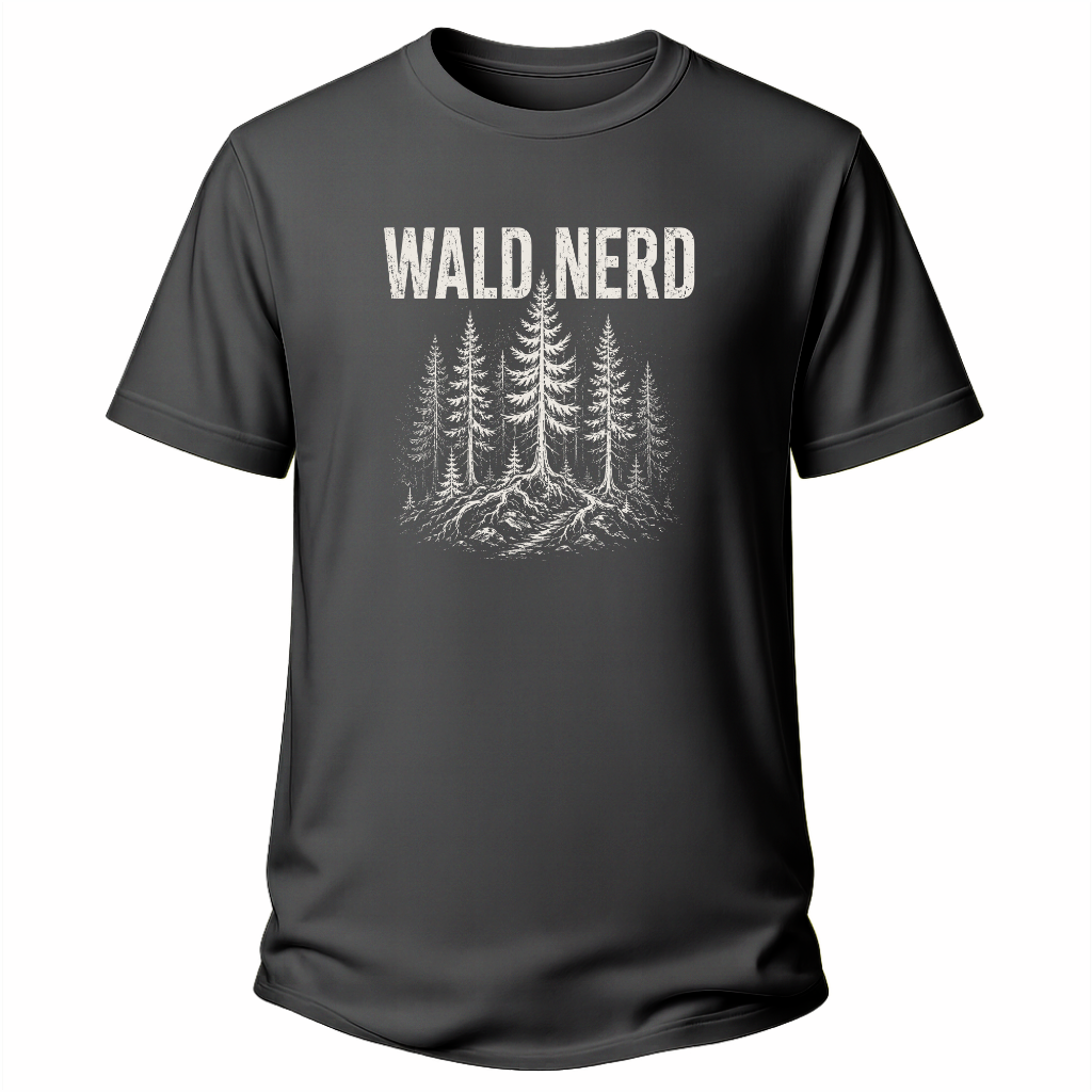 Wald Nerd – Natur T-Shirt