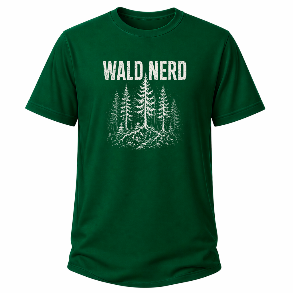 Wald Nerd – Natur T-Shirt
