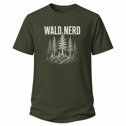 Wald Nerd – Natur T-Shirt