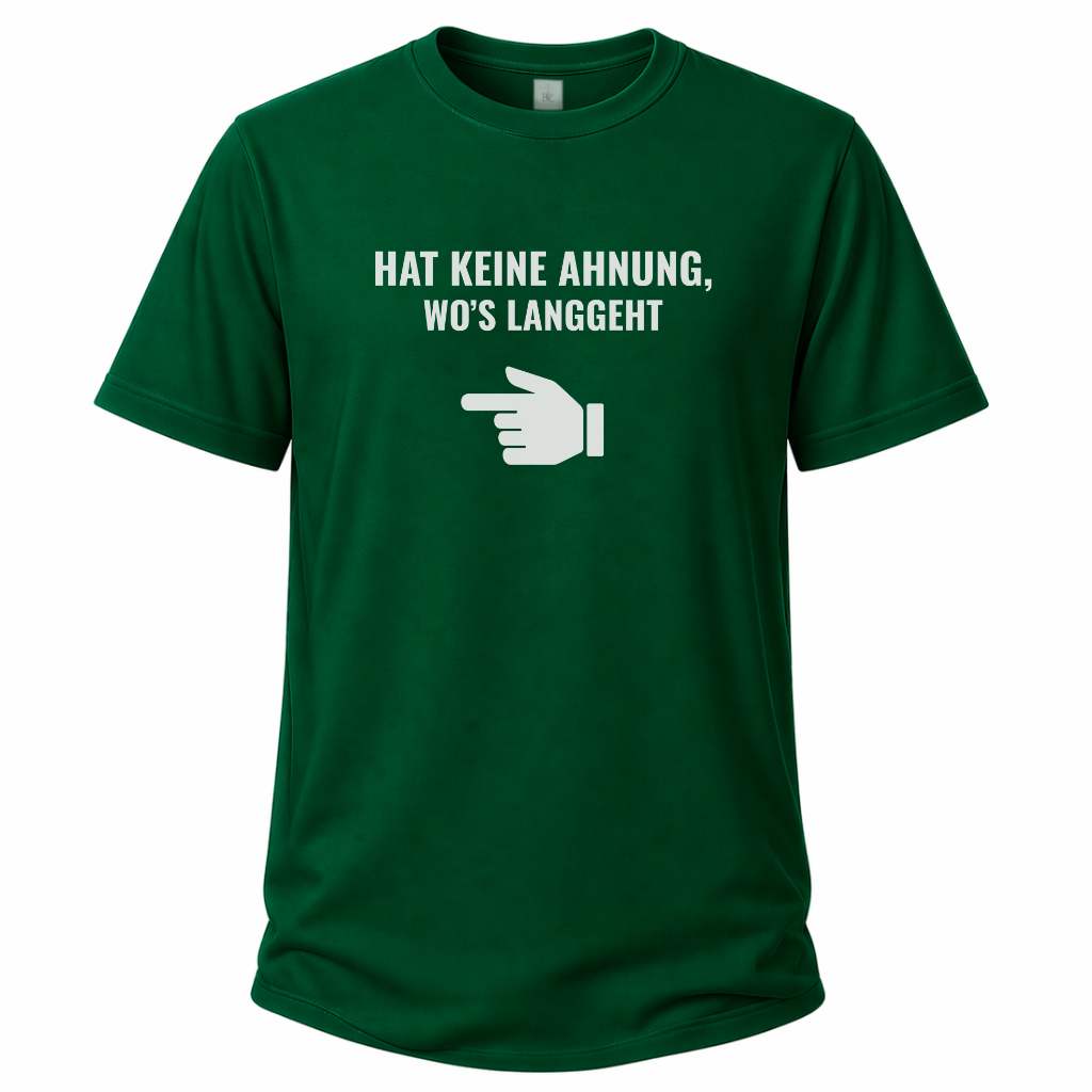 Hat keine Ahnung – Wander T‑Shirt