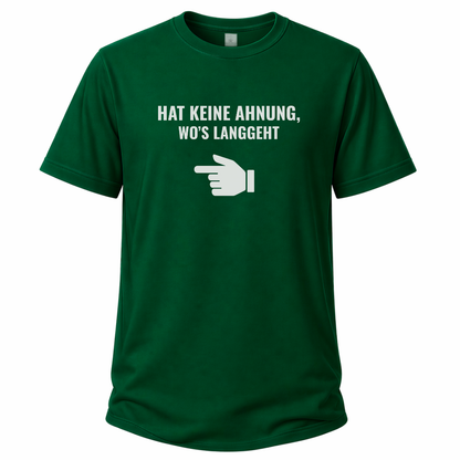 Hat keine Ahnung – Wander T‑Shirt