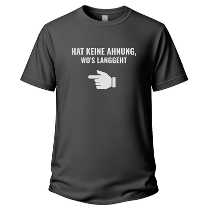 Hat keine Ahnung – Wander T‑Shirt
