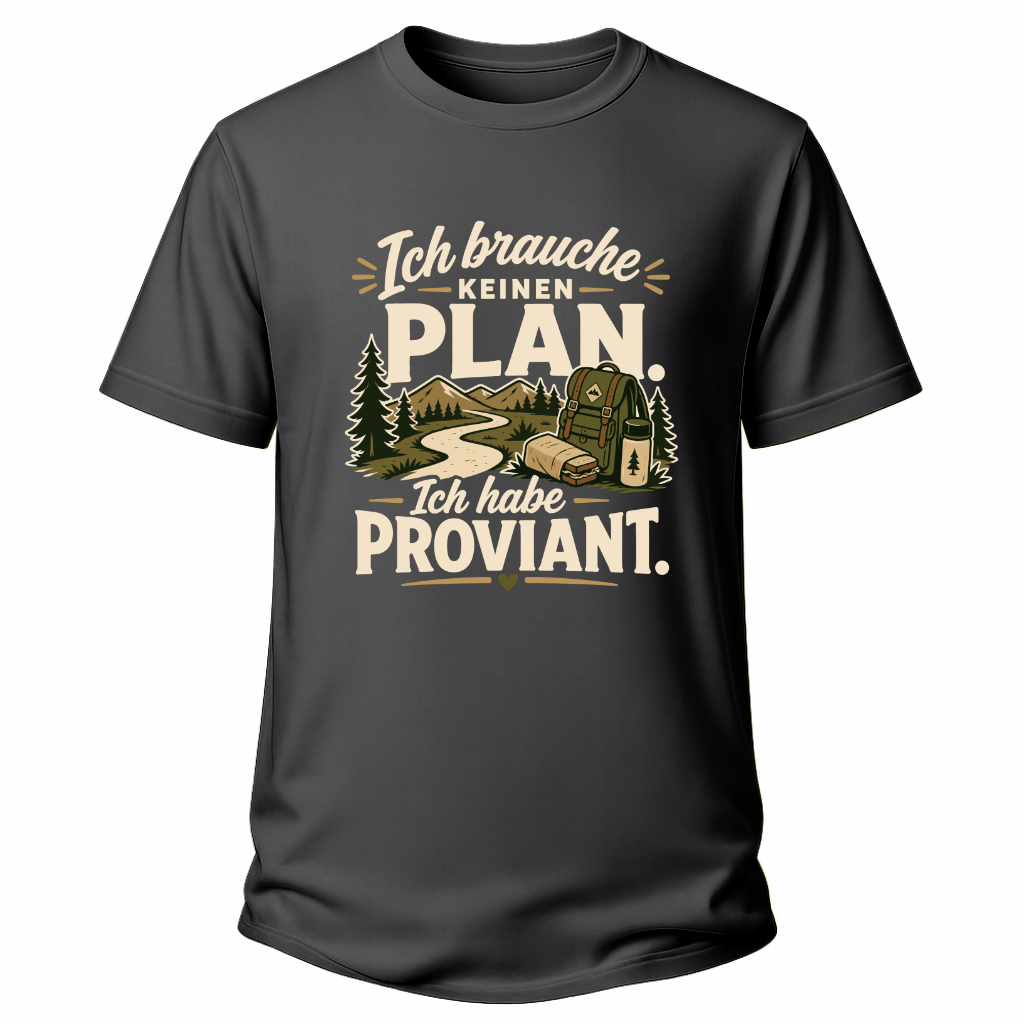 Ich hab Proviant – Wander T‑Shirt