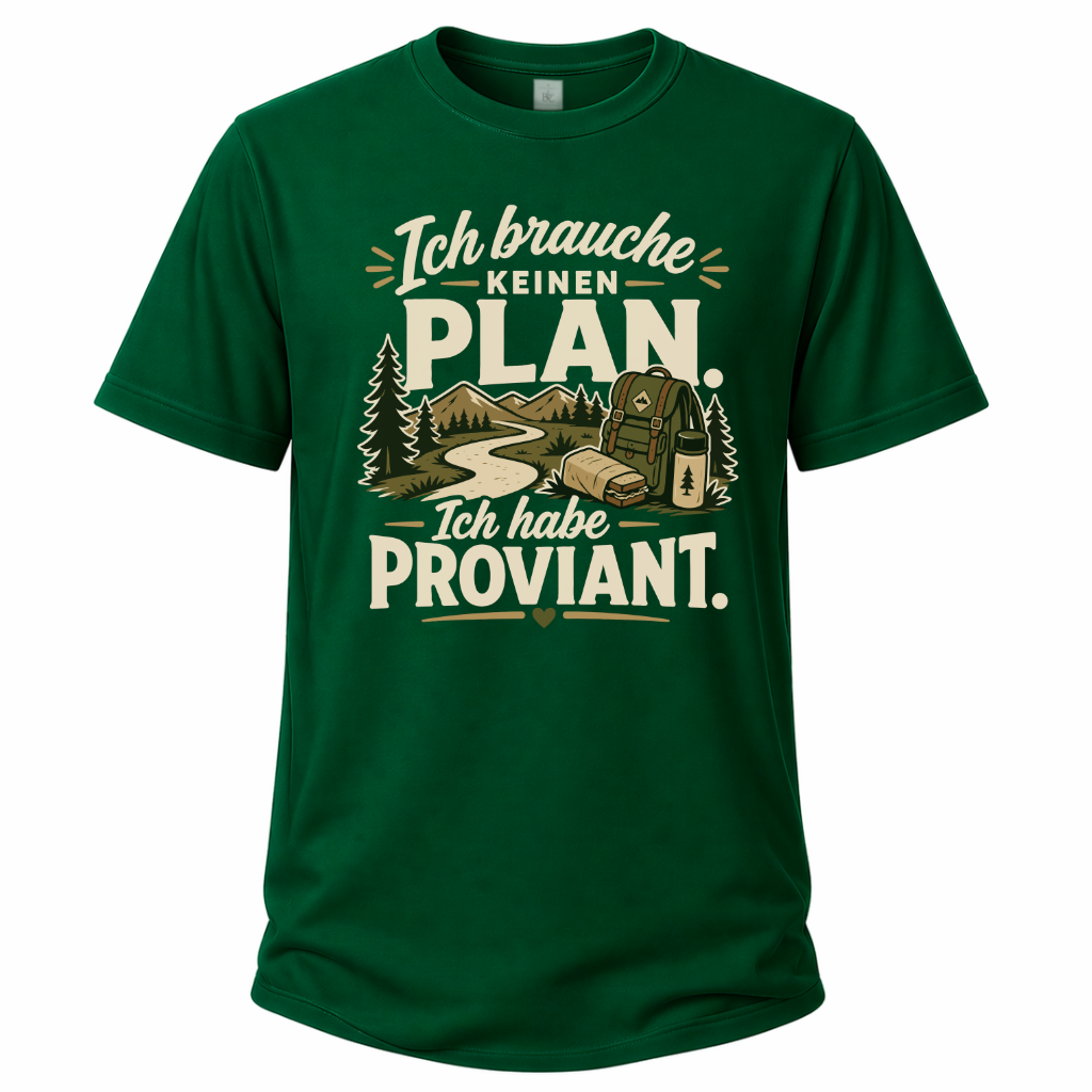 Ich hab Proviant – Wander T‑Shirt