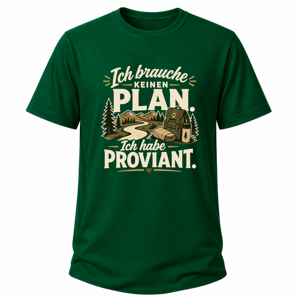 Ich hab Proviant – Wander T‑Shirt