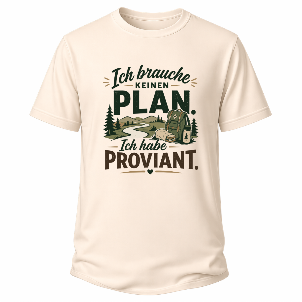 Ich hab Proviant – Wander T‑Shirt