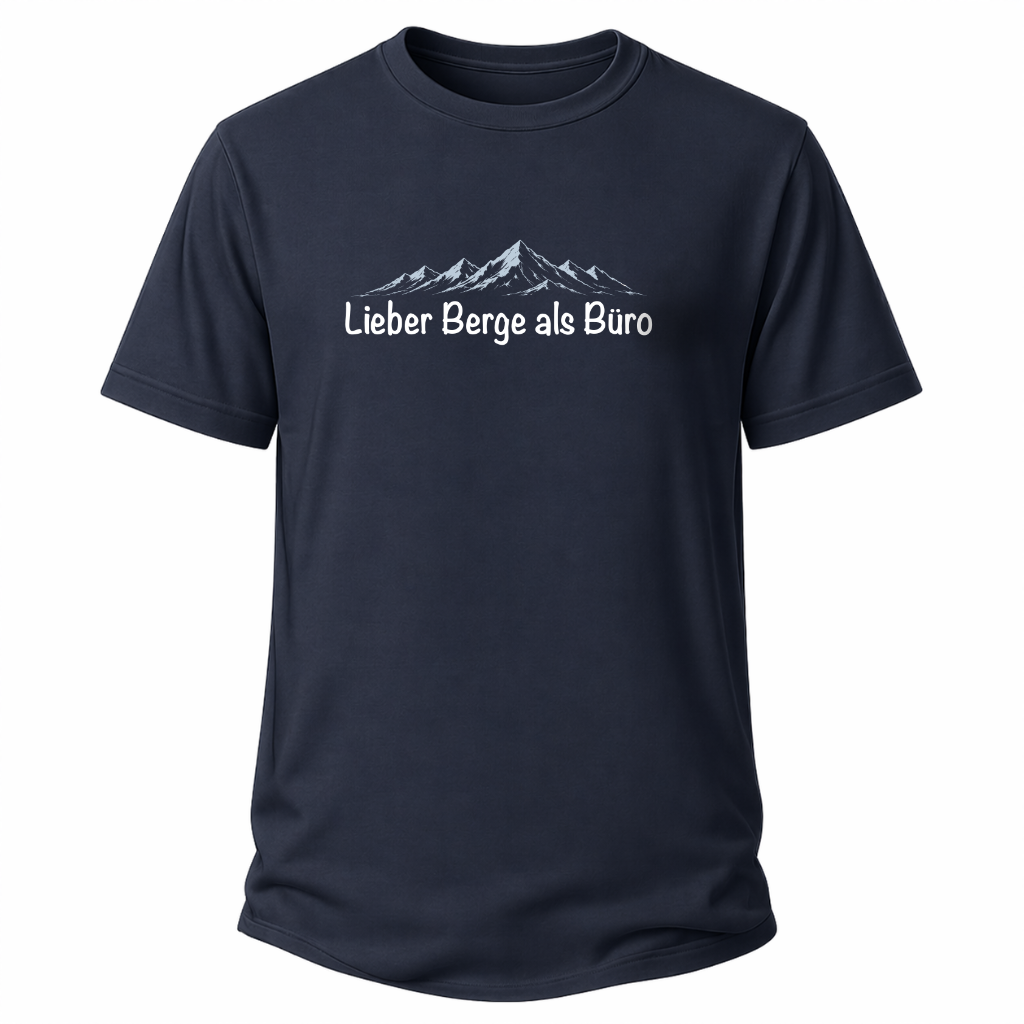 Lieber Berge – Wander T-Shirt