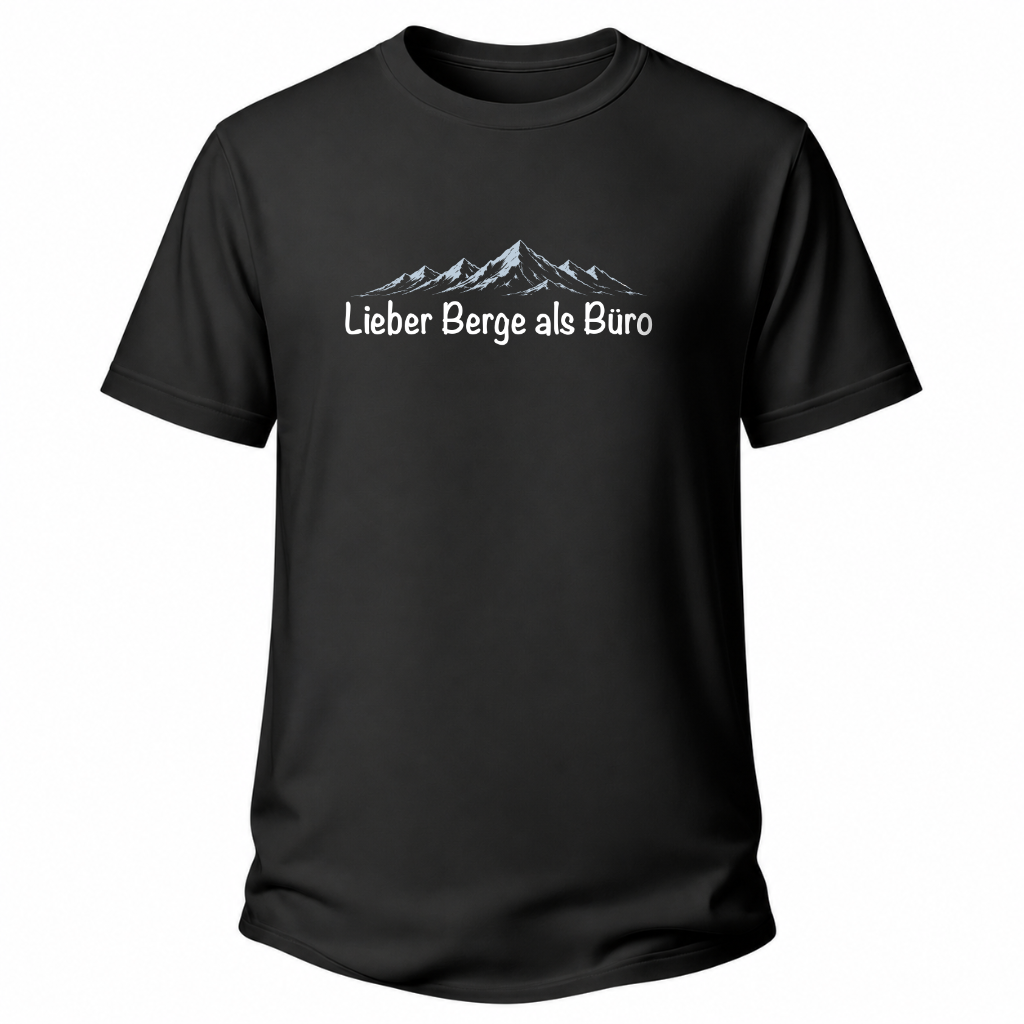 Lieber Berge – Wander T-Shirt