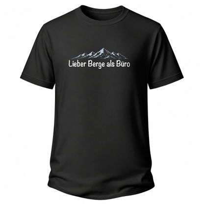 Lieber Berge – Wander T-Shirt