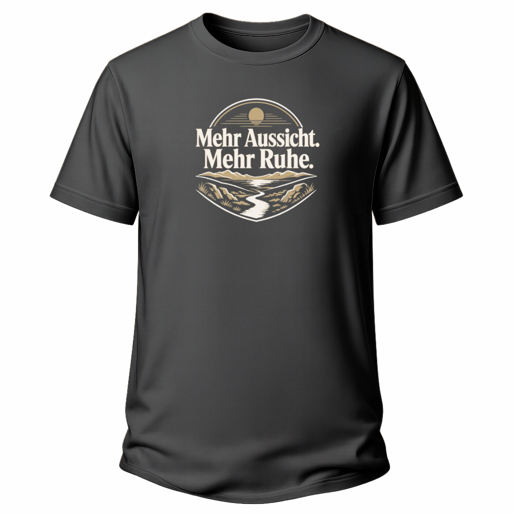 Mehr Aussicht – Wander T-Shirt