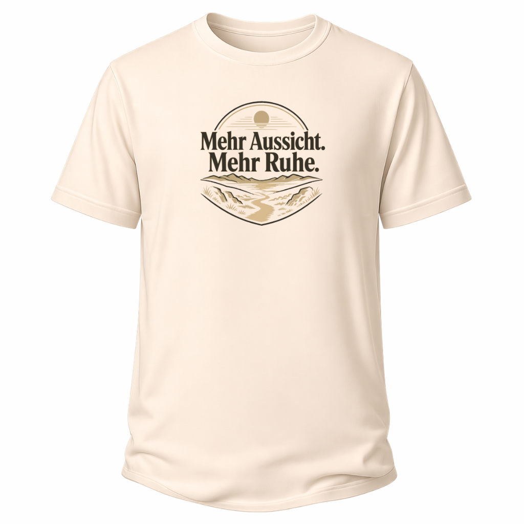 Mehr Aussicht – Wander T-Shirt