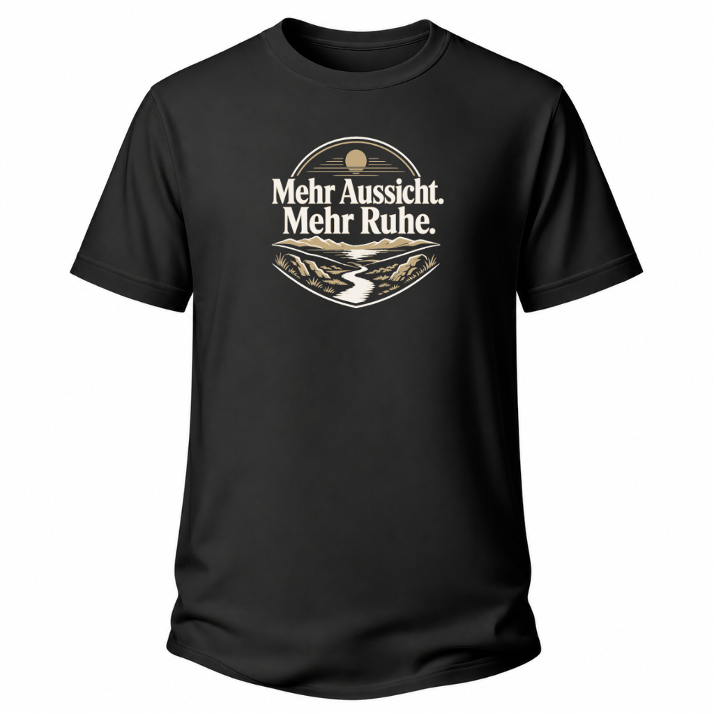 Mehr Aussicht – Wander T-Shirt