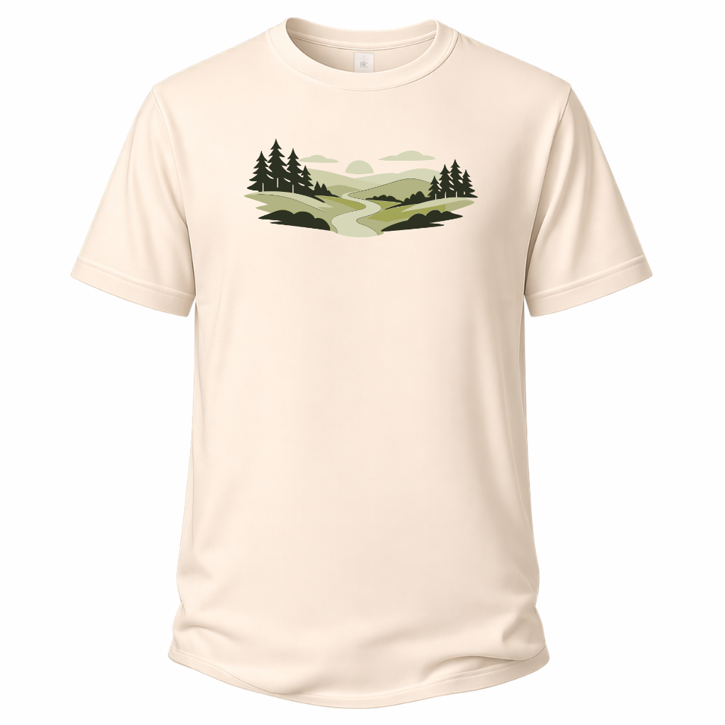 Waldweg – Wander T‑Shirt