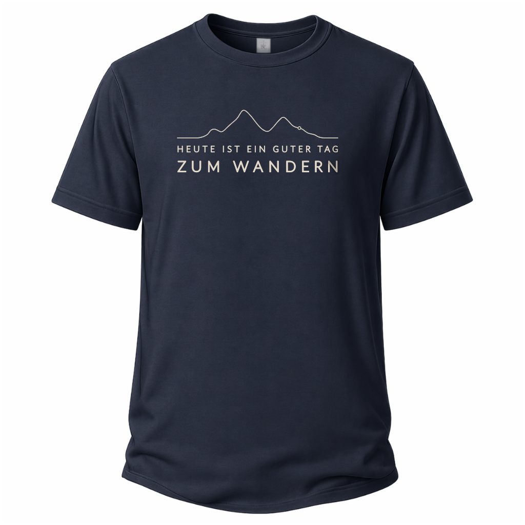 zum Wandern – Wander T‑Shirt
