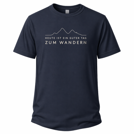 zum Wandern – Wander T‑Shirt