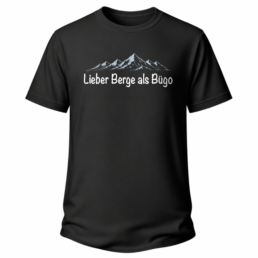 Lieber Berge – Wander T-Shirt