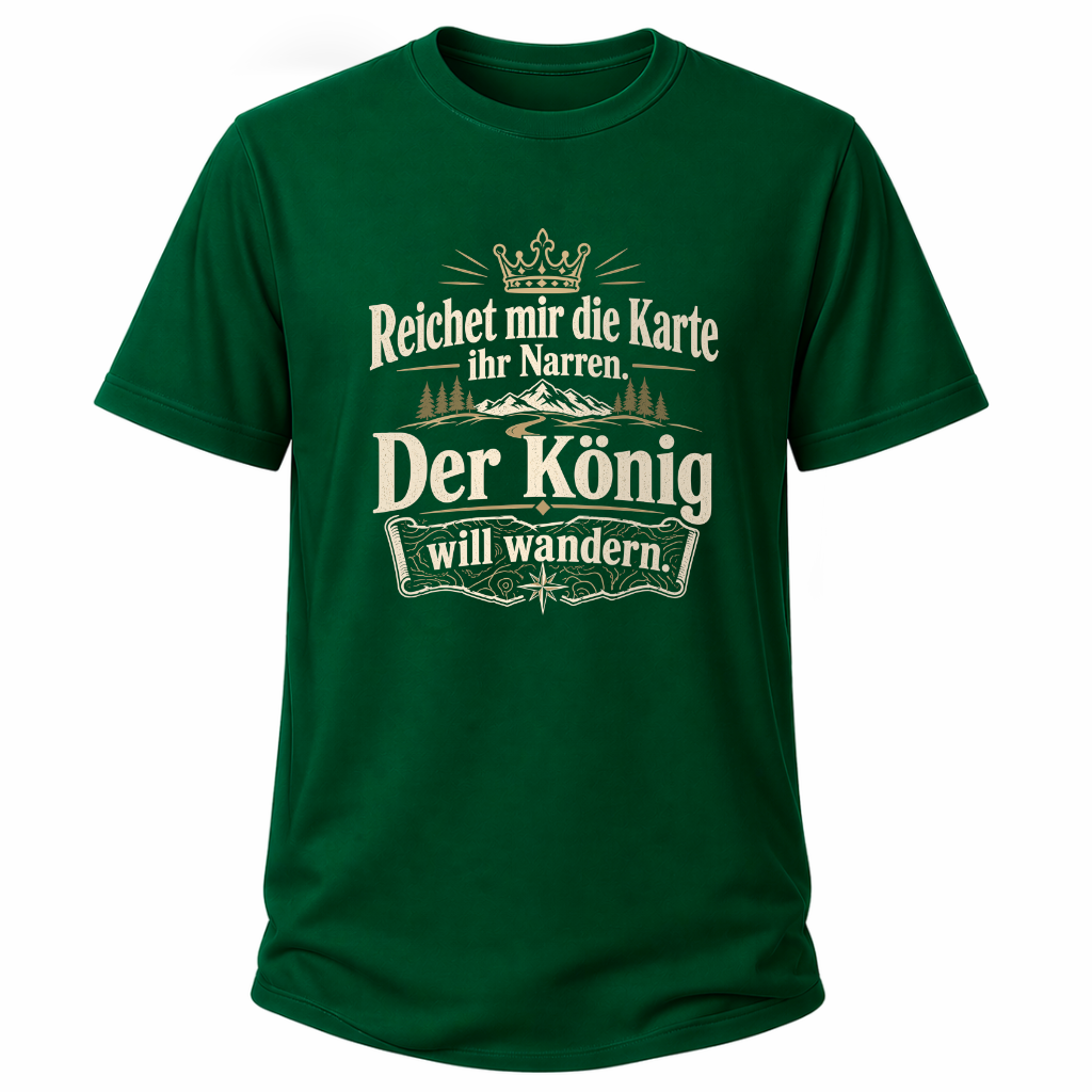 Reichet mir die Karte – Wander T‑Shirt
