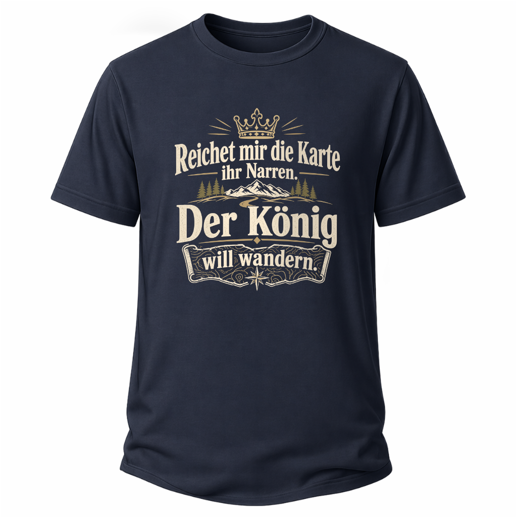 Reichet mir die Karte – Wander T‑Shirt