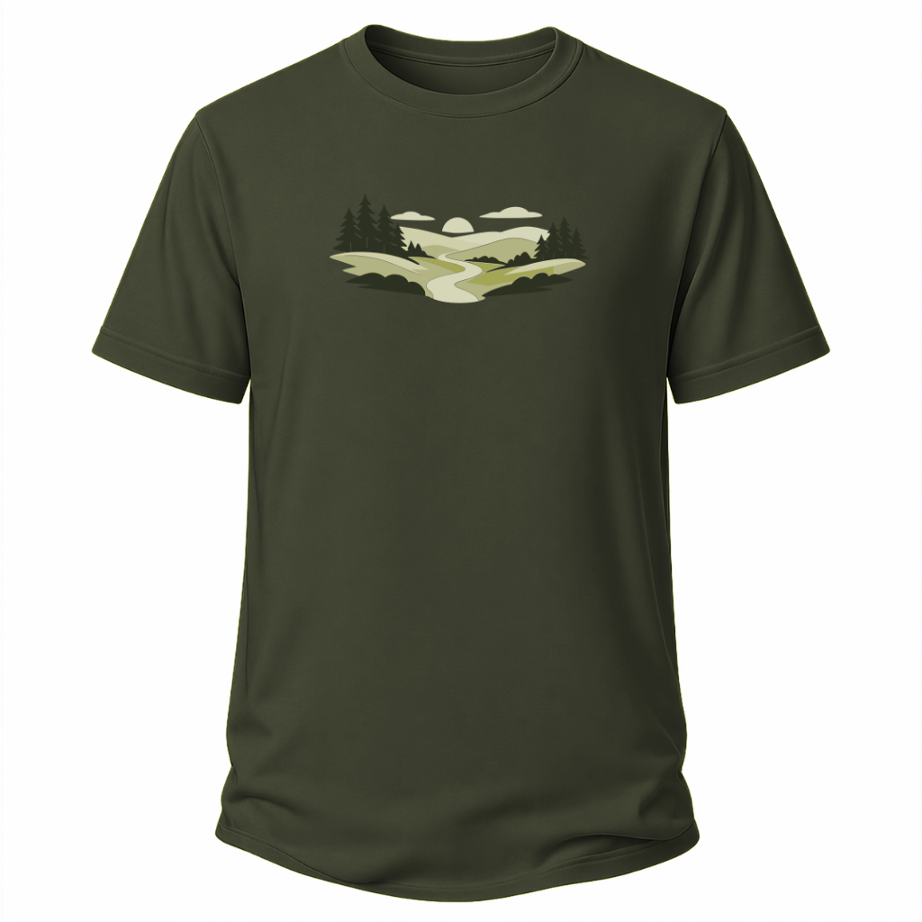 Waldweg – Wander T‑Shirt
