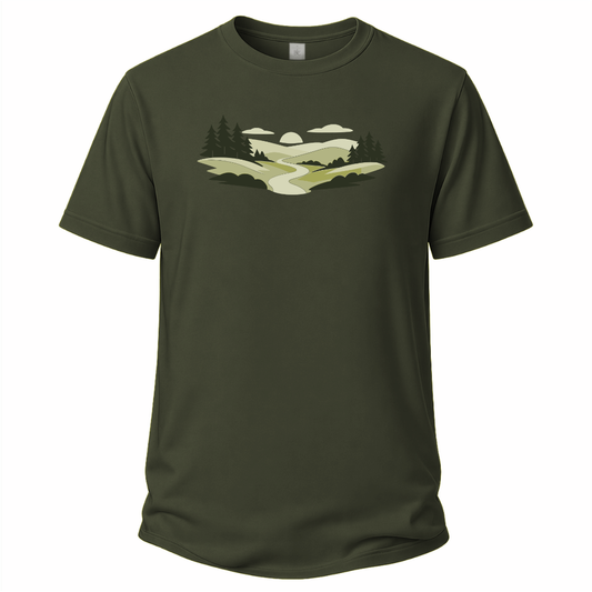 Waldweg – Wander T‑Shirt