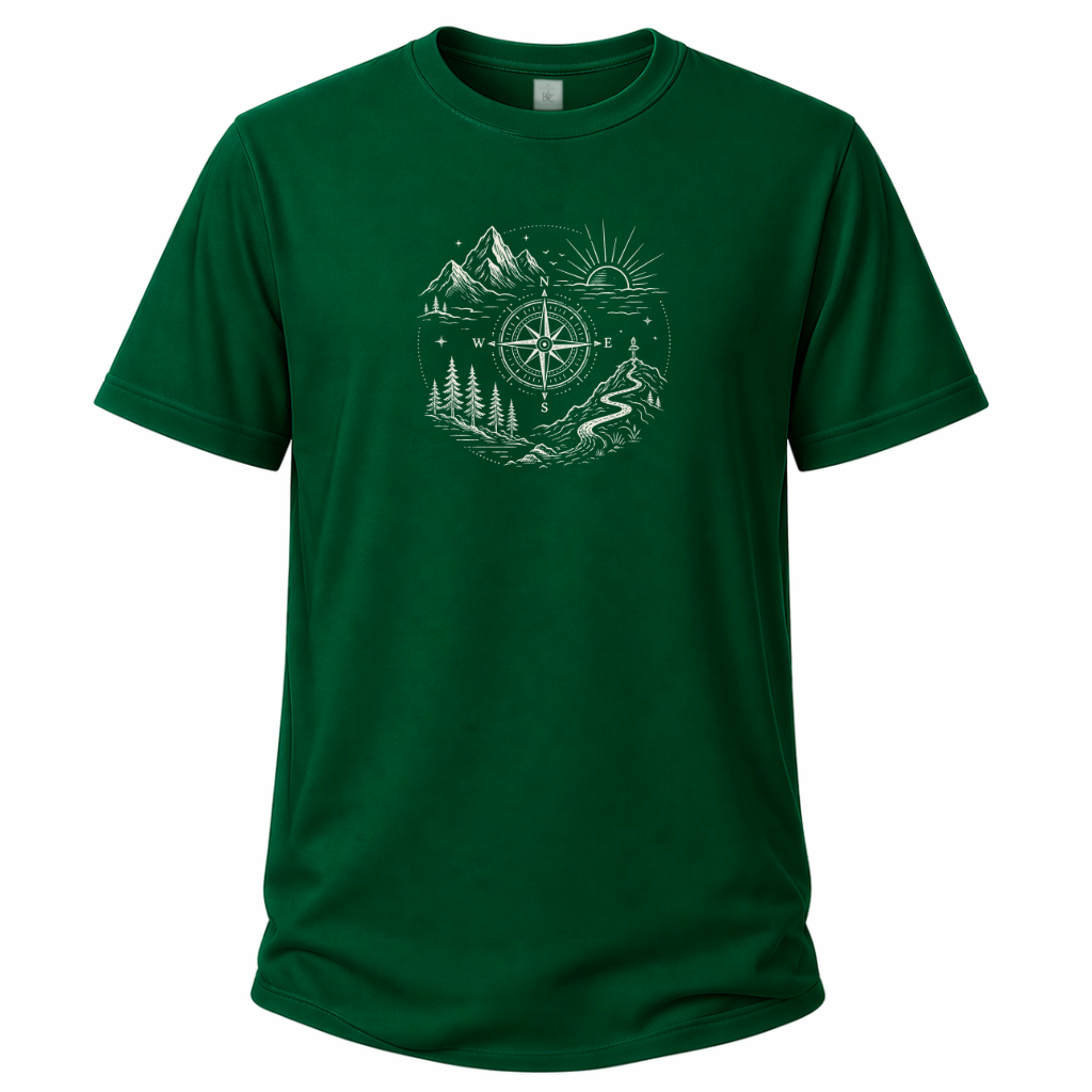 Wanderkompass – Wander T‑Shirt