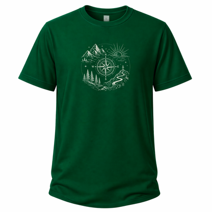 Wanderkompass – Wander T‑Shirt