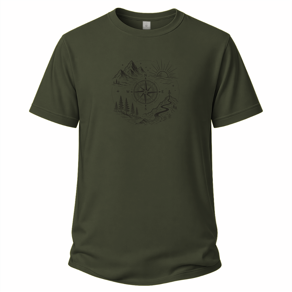 Wanderkompass – Wander T‑Shirt